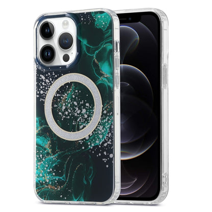Dual-side IMD Marble Magsafe Phone Case, For iPhone 12 Pro