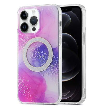 Dual-side IMD Marble Magsafe Phone Case, For iPhone 12 Pro