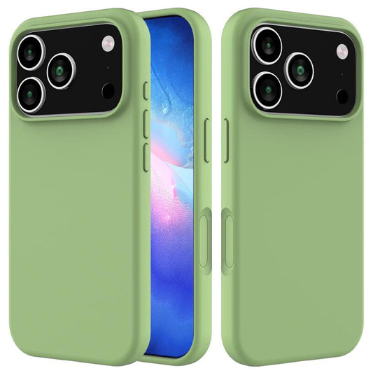 Solid Color Silicone Phone Case, For iPhone 18 Pro / 17 Pro, For iPhone 18 Pro Max / 17 Pro Max, For iPhone 17e / 16e, For iPhone 17