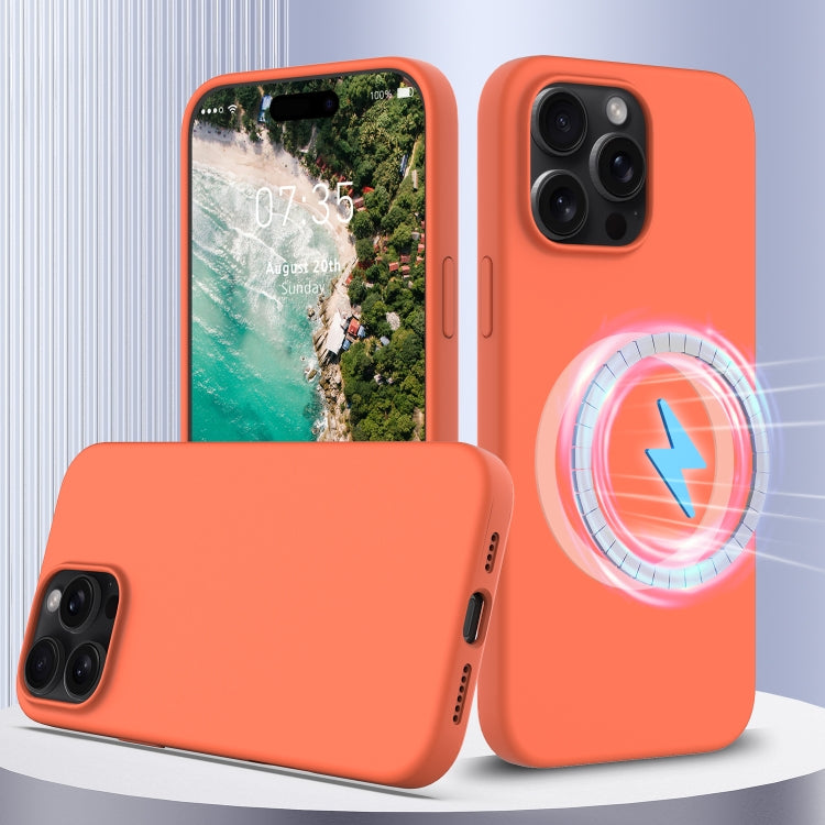 Shockproof Silicone Magsafe Phone Case, For iPhone 16 Pro Max, For iPhone 16 Pro, For iPhone 16 Plus, For iPhone 16, For iPhone 15 Pro Max