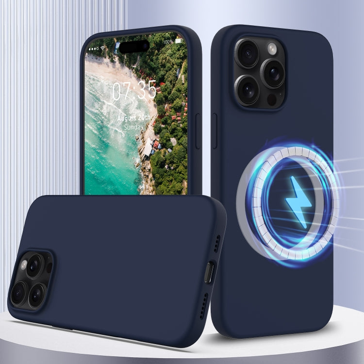 Shockproof Silicone Magsafe Phone Case, For iPhone 16 Pro Max, For iPhone 16 Pro, For iPhone 16 Plus, For iPhone 16, For iPhone 15 Pro Max