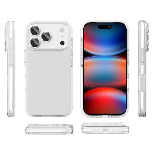 Two-color Shockproof High Transparency TPU Phone Case, For iPhone 17 Pro Max, For iPhone 17 Pro, For iPhone 17, For iPhone Air, For iPhone 16 Pro Max, For iPhone 16 Pro, For iPhone 16 Plus, For iPhone 16, For iPhone 15 Pro Max, For iPhone 15 Pro       ...