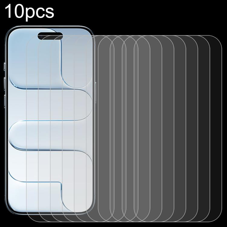 10pcs 0.26mm 9H 2.5D High Aluminum Tempered Glass Film, For iPhone 17 Pro Max, For iPhone 17 Pro / 17, For iPhone Air, For iPhone 16e / 13 / 13 Pro, For iPhone 16 Pro Max, For iPhone 16 Pro, For iPhone 16 Plus, For iPhone 16                            ...