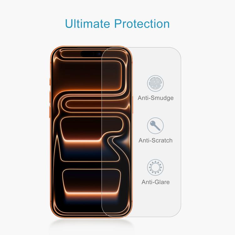 50pcs 0.26mm 9H 2.5D High Aluminum Tempered Glass Film, For iPhone 17 Pro Max, For iPhone 17 Pro / 17, For iPhone Air, For iPhone 16e / 13 / 13 Pro, For iPhone 16 Pro Max, For iPhone 16 Pro, For iPhone 16 Plus, For iPhone 16                            ...