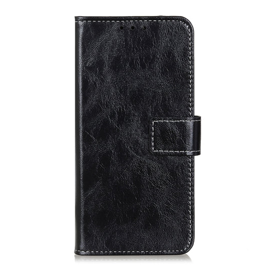 Retro Crazy Horse Texture Horizontal Flip Leather Phone Case, For iPhone 15 Pro Max, For iPhone 15 Pro, For iPhone 15 Plus, For iPhone 15