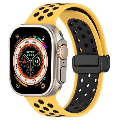 Magnetic Buckle Silicone Watch Band, For Apple Watch SE 2023 44mm, For Apple Watch Ultra 49mm, For Apple Watch 8 41mm