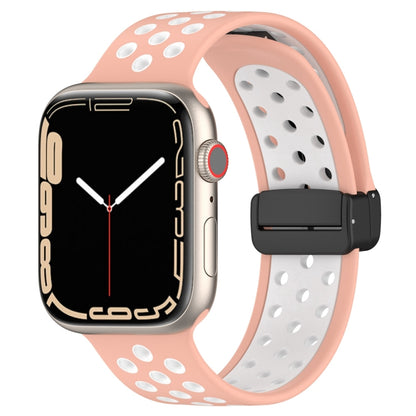 Magnetic Buckle Silicone Watch Band, For Apple Watch SE 2023 40mm, For Apple Watch 8 45mm, For Apple Watch Ultra 2 49mm