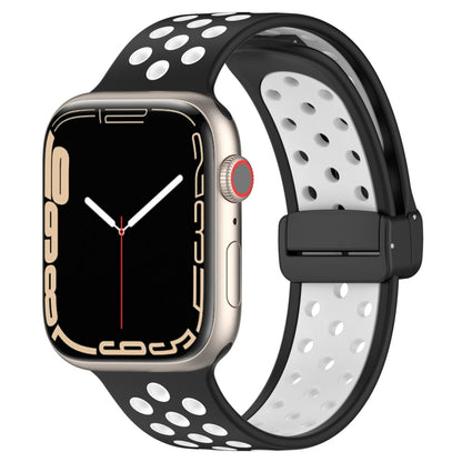 Magnetic Buckle Silicone Watch Band, For Apple Watch SE 2023 40mm, For Apple Watch 8 45mm, For Apple Watch Ultra 2 49mm