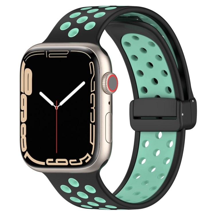 Magnetic Buckle Silicone Watch Band, For Apple Watch SE 2023 40mm, For Apple Watch Ultra 2 49mm, For Apple Watch 8 45mm