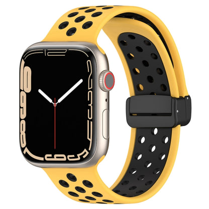 Magnetic Buckle Silicone Watch Band, For Apple Watch SE 2023 40mm, For Apple Watch Ultra 2 49mm, For Apple Watch 8 45mm