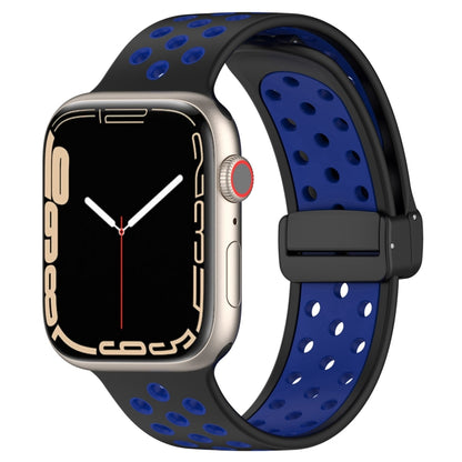 Magnetic Buckle Silicone Watch Band, For Apple Watch SE 2022 40mm, For Apple Watch Series 9 45mm, For Apple Watch Series 9 41mm