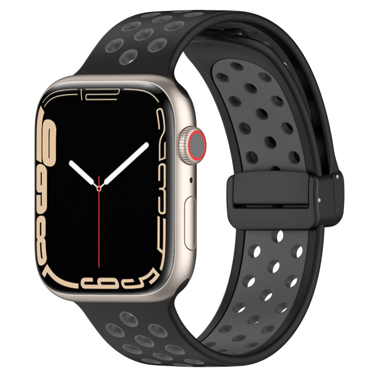 Magnetic Buckle Silicone Watch Band, For Apple Watch 3 42mm, For Apple Watch 2 42mm, For Apple Watch 2 38mm