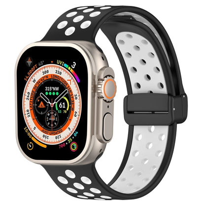 Magnetic Buckle Silicone Watch Band, For Apple Watch SE 2023 44mm, For Apple Watch Ultra 49mm, For Apple Watch 8 41mm