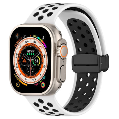 Magnetic Buckle Silicone Watch Band, For Apple Watch SE 2023 40mm, For Apple Watch 8 45mm, For Apple Watch Ultra 2 49mm