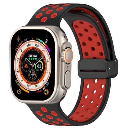 Magnetic Buckle Silicone Watch Band, For Apple Watch SE 2023 40mm, For Apple Watch 8 45mm, For Apple Watch Ultra 2 49mm