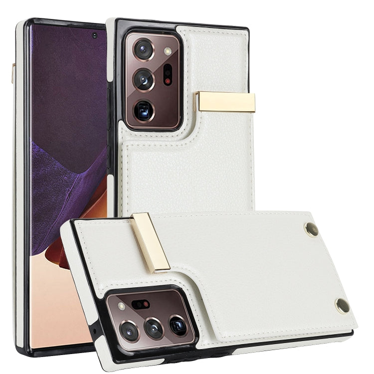 Metal Buckle Card Slots Phone Case, For Samsung Galaxy S26+ 5G, For Samsung Galaxy S26 Ultra 5G, For Samsung Galaxy S26 5G, For Samsung Galaxy S23 Ultra 5G, For Samsung Galaxy S22 Ultra 5G, For Samsung Galaxy Note20 Ultra