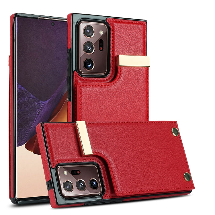 Metal Buckle Card Slots Phone Case, For Samsung Galaxy S26+ 5G, For Samsung Galaxy S26 Ultra 5G, For Samsung Galaxy S26 5G, For Samsung Galaxy S23 Ultra 5G, For Samsung Galaxy S22 Ultra 5G, For Samsung Galaxy Note20 Ultra