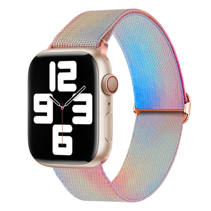 Painted Pattern Nylon Replacement Watch Band, For Apple Watch SE 2022 40mm, For Apple Watch 9 45mm, For Apple Watch 9 41mm, For Apple Watch SE 2022 44mm, For Apple Watch 7 41mm, For Apple Watch 7 45mm