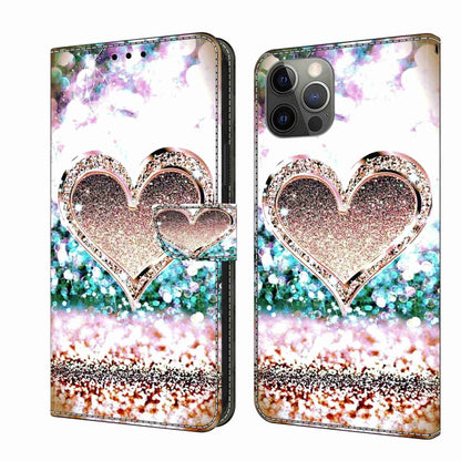Crystal 3D Shockproof Protective Leather Phone Case, For iPhone 11 Pro, For iPhone X / XS