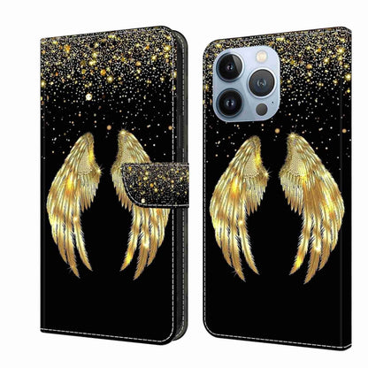 Crystal 3D Shockproof Protective Leather Phone Case, For iPhone 12 Pro Max / 13 Pro Max, For iPhone 13 Pro