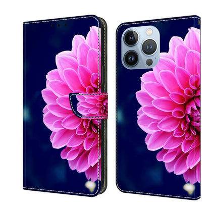 Crystal 3D Shockproof Protective Leather Phone Case, For iPhone 15 Pro Max, For iPhone 14 Plus