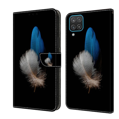 Crystal 3D Shockproof Protective Leather Phone Case, For Samsung Galaxy A12 4G / 5G, For Samsung Galaxy A13 4G / 5G / A04S