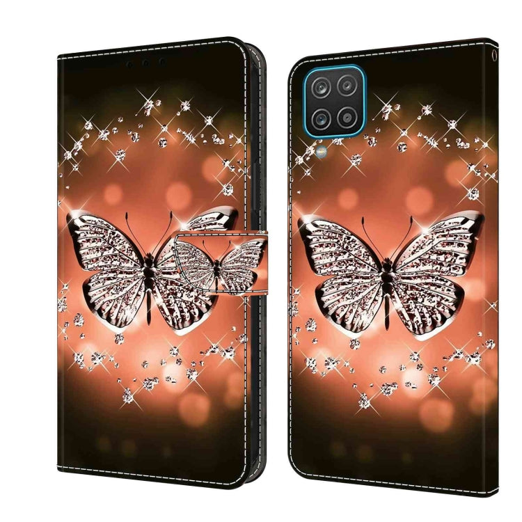 Crystal 3D Shockproof Protective Leather Phone Case, For Samsung Galaxy A12 4G / 5G, For Samsung Galaxy A13 4G / 5G / A04S