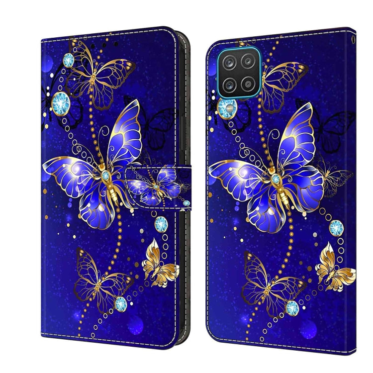 Crystal 3D Shockproof Protective Leather Phone Case, For Samsung Galaxy A12 4G / 5G, For Samsung Galaxy A13 4G / 5G / A04S