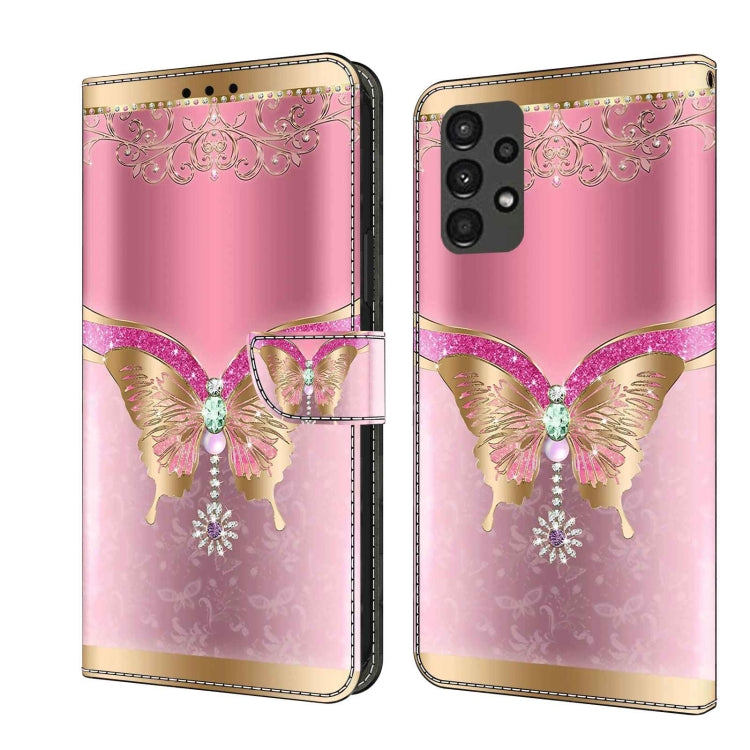 Crystal 3D Shockproof Protective Leather Phone Case, For Samsung Galaxy A12 4G / 5G, For Samsung Galaxy A13 4G / 5G / A04S