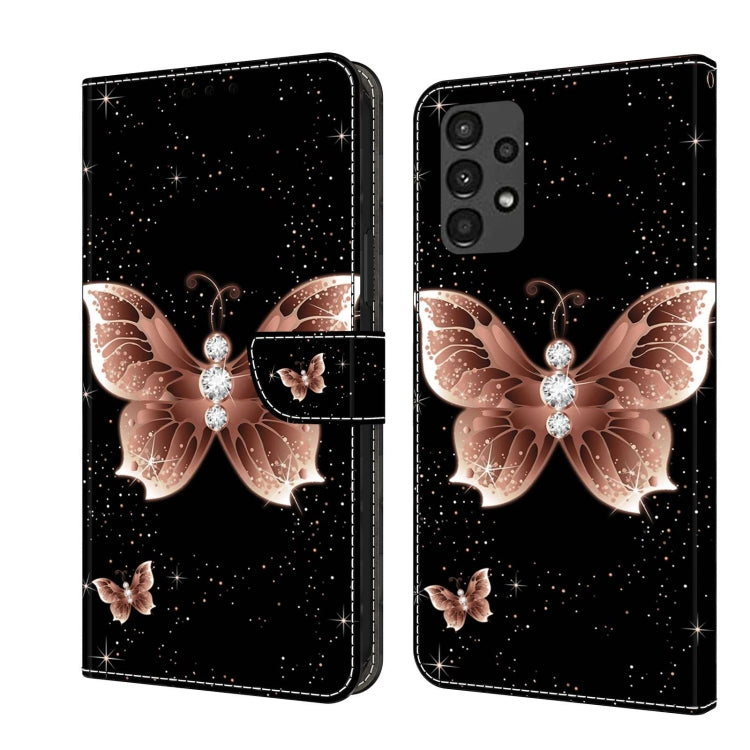 Crystal 3D Shockproof Protective Leather Phone Case, For Samsung Galaxy A12 4G / 5G, For Samsung Galaxy A13 4G / 5G / A04S