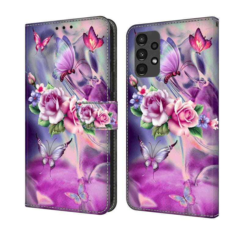 Crystal 3D Shockproof Protective Leather Phone Case, For Samsung Galaxy A12 4G / 5G, For Samsung Galaxy A13 4G / 5G / A04S