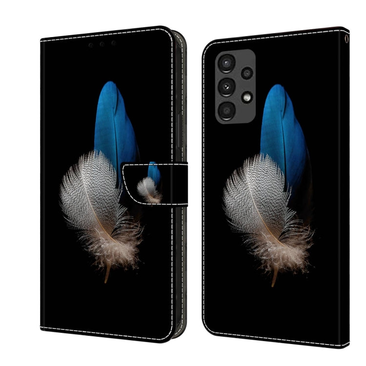 Crystal 3D Shockproof Protective Leather Phone Case, For Samsung Galaxy A12 4G / 5G, For Samsung Galaxy A13 4G / 5G / A04S