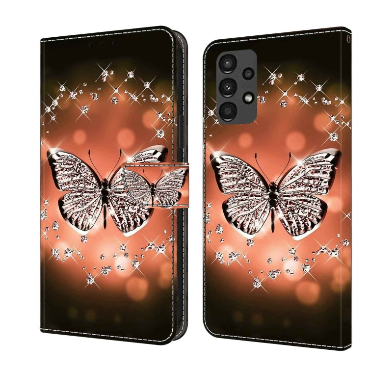 Crystal 3D Shockproof Protective Leather Phone Case, For Samsung Galaxy A12 4G / 5G, For Samsung Galaxy A13 4G / 5G / A04S