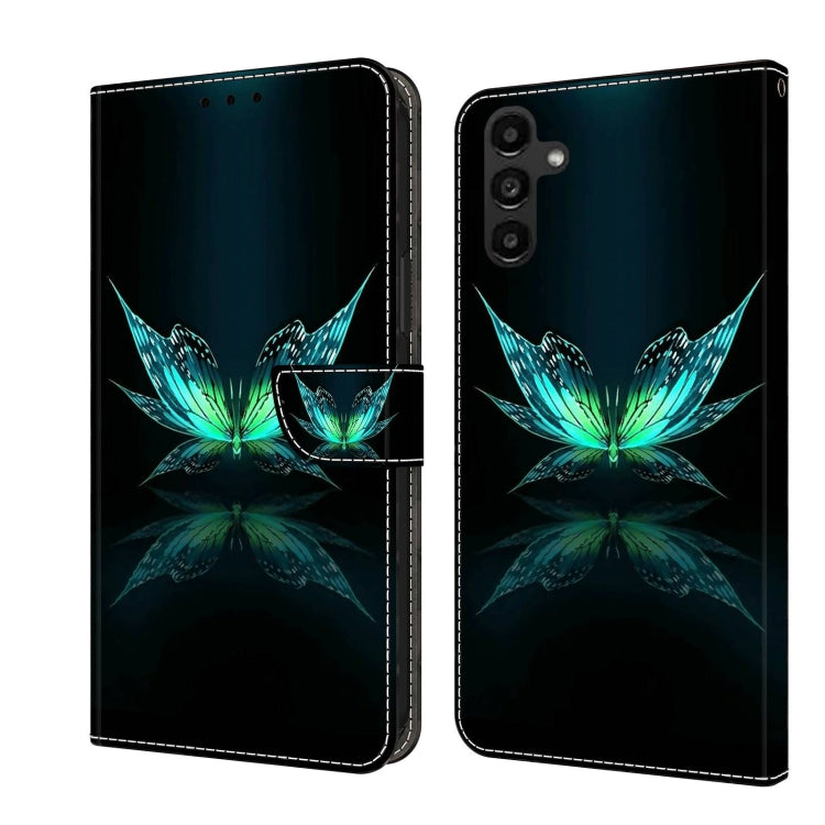 Crystal 3D Shockproof Protective Leather Phone Case, For Samsung Galaxy A24, For Samsung Galaxy A14 4G / 5G