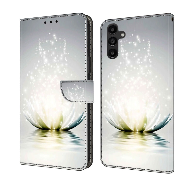 Crystal 3D Shockproof Protective Leather Phone Case, For Samsung Galaxy A24, For Samsung Galaxy A14 4G / 5G