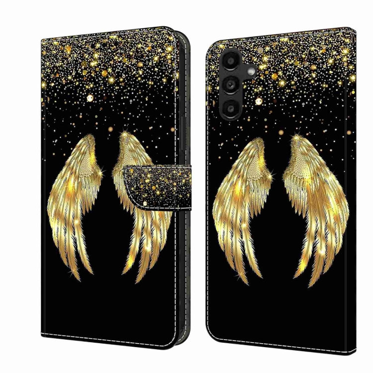 Crystal 3D Shockproof Protective Leather Phone Case, For Samsung Galaxy A24, For Samsung Galaxy A14 4G / 5G