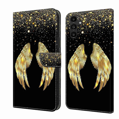Crystal 3D Shockproof Protective Leather Phone Case, For Samsung Galaxy A24, For Samsung Galaxy A14 4G / 5G