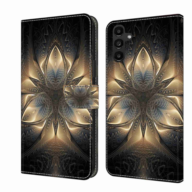 Crystal 3D Shockproof Protective Leather Phone Case, For Samsung Galaxy A24, For Samsung Galaxy A14 4G / 5G