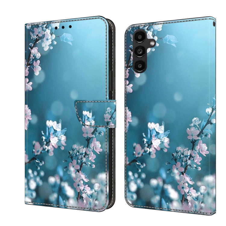 Crystal 3D Shockproof Protective Leather Phone Case, For Samsung Galaxy A24, For Samsung Galaxy A14 4G / 5G