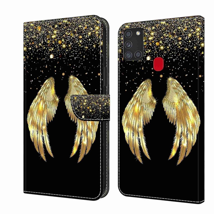Crystal 3D Shockproof Protective Leather Phone Case, For Samsung Galaxy A21s, For Samsung Galaxy A71 4G
