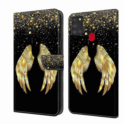 Crystal 3D Shockproof Protective Leather Phone Case, For Samsung Galaxy A21s, For Samsung Galaxy A71 4G