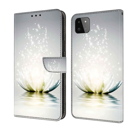Crystal 3D Shockproof Protective Leather Phone Case, For Samsung Galaxy A22 5G, For Samsung Galaxy S21 FE 5G