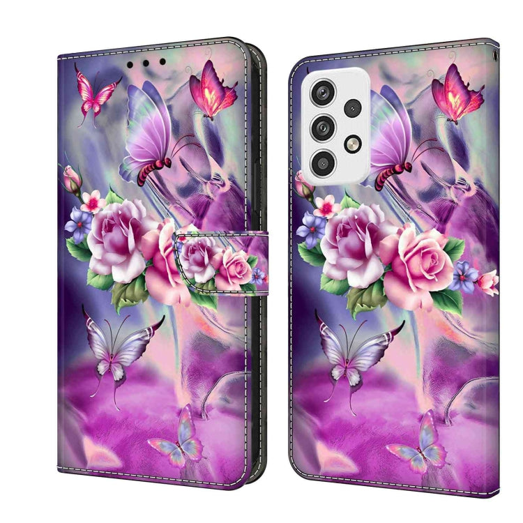 Crystal 3D Shockproof Protective Leather Phone Case, For Samsung Galaxy A23 5G, For Samsung Galaxy S23 FE 5G