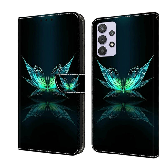 Crystal 3D Shockproof Protective Leather Phone Case, For Samsung Galaxy A32 5G, For Samsung Galaxy S21