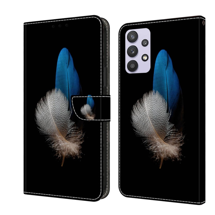 Crystal 3D Shockproof Protective Leather Phone Case, For Samsung Galaxy A32 5G, For Samsung Galaxy S21
