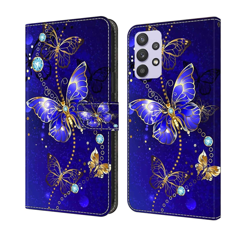 Crystal 3D Shockproof Protective Leather Phone Case, For Samsung Galaxy A32 5G, For Samsung Galaxy S21
