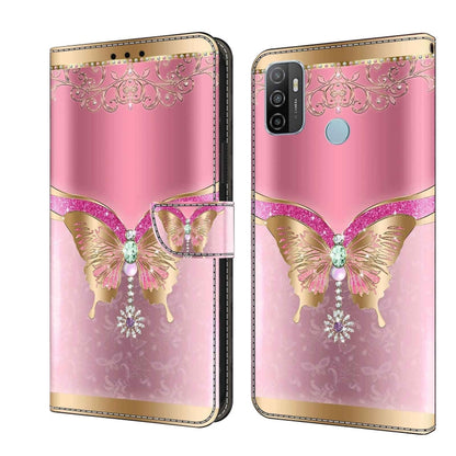 Crystal 3D Shockproof Protective Leather Phone Case, For Samsung Galaxy S20 FE, For Samsung Galaxy A33 5G