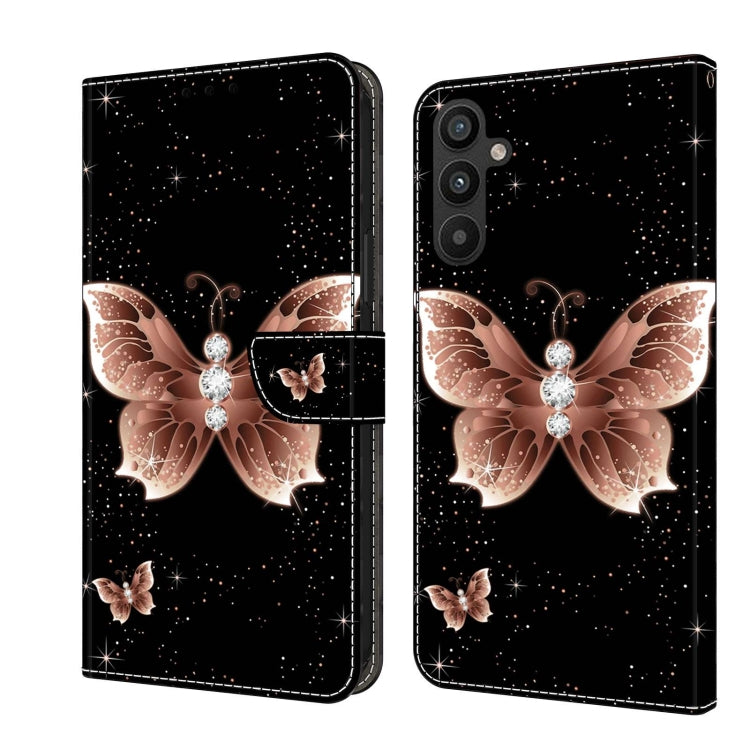 Crystal 3D Shockproof Protective Leather Phone Case, For Samsung Galaxy A34 5G, For Samsung Galaxy A54 5G