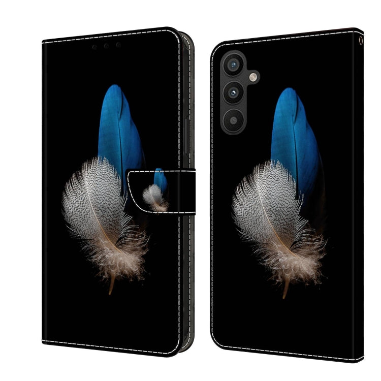 Crystal 3D Shockproof Protective Leather Phone Case, For Samsung Galaxy A34 5G, For Samsung Galaxy A54 5G