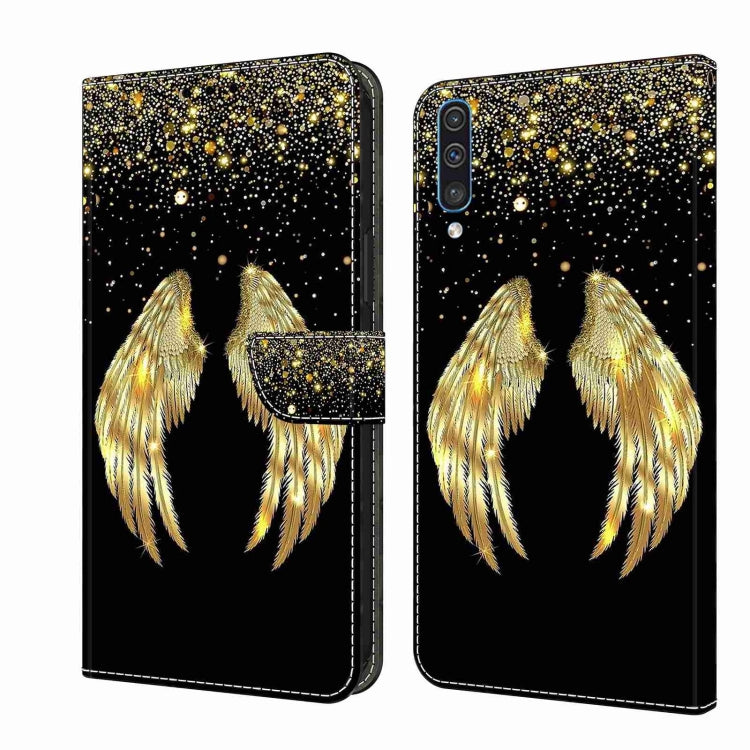 Crystal 3D Shockproof Protective Leather Phone Case, For Samsung Galaxy A51 4G, For Samsung Galaxy A50